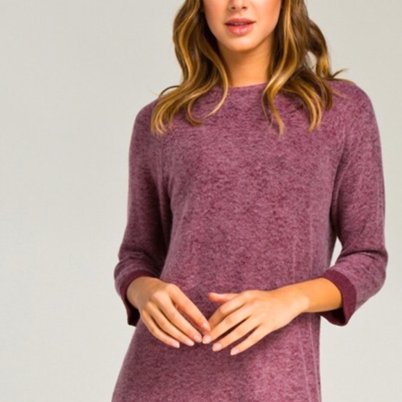 Raglan French Terry Tunic - Picture 4 of 4